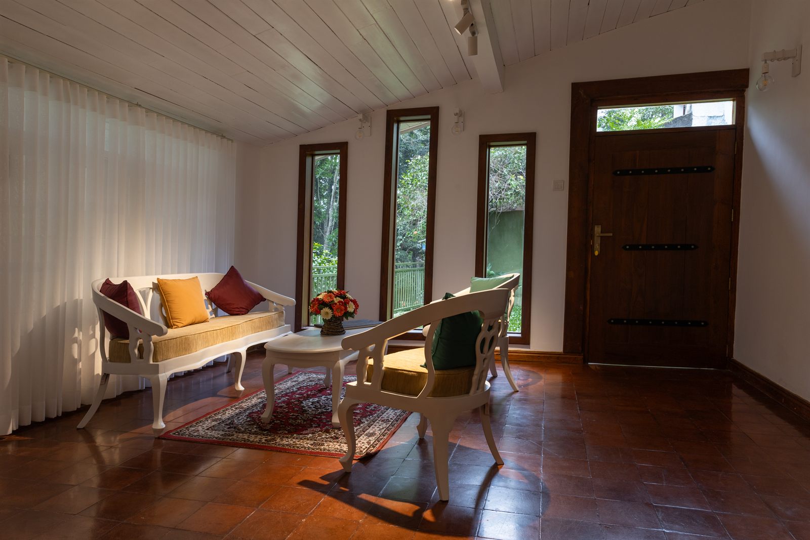 Cozy lounge at Greenwood Edge